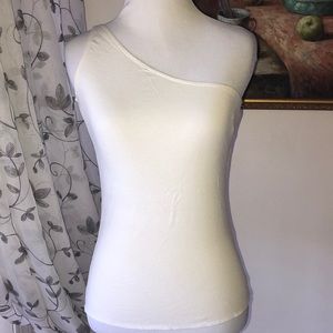 Betsy Moss one sleeved top